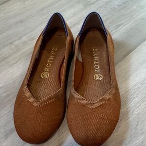~*~ Rothy's Brown Flats 9 ~*~
